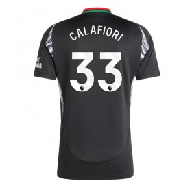 Arsenal Riccardo Calafiori #33 Borte skjorte 2024-25 Kortermet